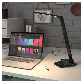 ASALITE namizna LED svetilka z zatemnitvijo 7W 450lm CCT brezžična USB, srebrna ASALITE namizna LED svetilka z zatemnitvijo 7W 450lm CCT brezžična USB, srebrna