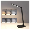 ASALITE namizna LED svetilka z zatemnitvijo 7W 450lm CCT brezžična USB, srebrna ASALITE namizna LED svetilka z zatemnitvijo 7W 450lm CCT brezžična USB, srebrna