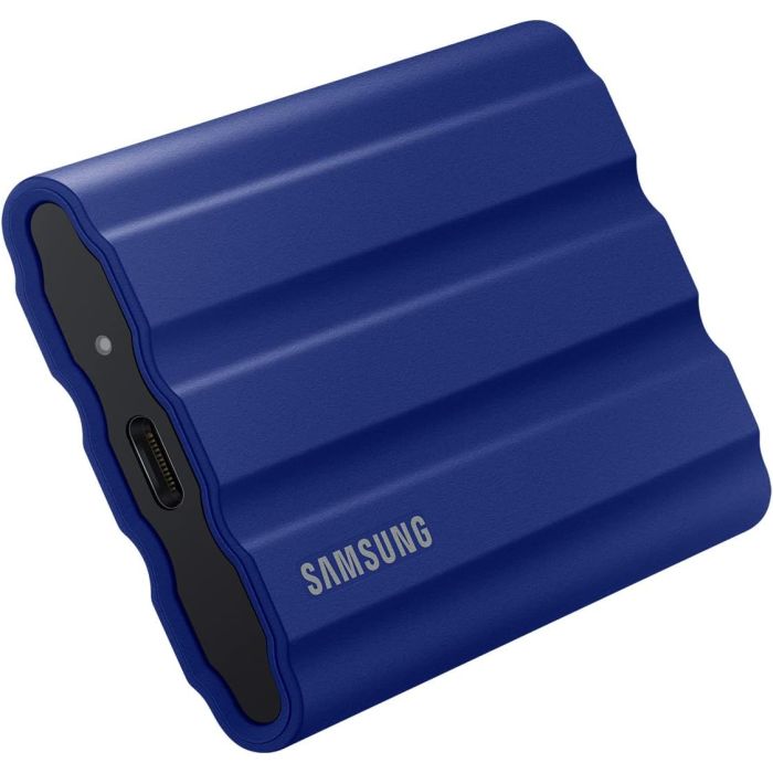 Samsung T7 Shield zunanji SSD 1TB Type-C USB 3.2 Gen2 NVMe, IP65, moder Samsung T7 Shield zunanji SSD 1TB Type-C USB 3.2 Gen2 NVMe, IP65, moder