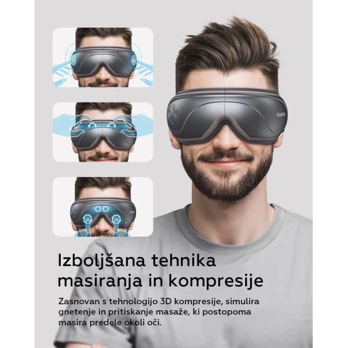 RENPHO Eyeris 2 Masažna naprava za oči s toplotno vibracijo RENPHO Eyeris 2 Masažna naprava za oči s toplotno vibracijo