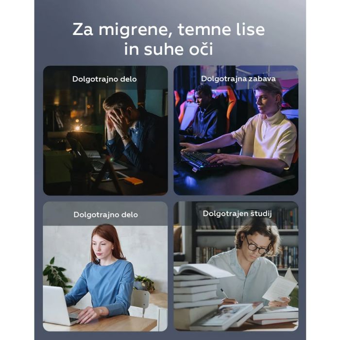 RENPHO Eyeris 2 Masažna naprava za oči s toplotno vibracijo RENPHO Eyeris 2 Masažna naprava za oči s toplotno vibracijo