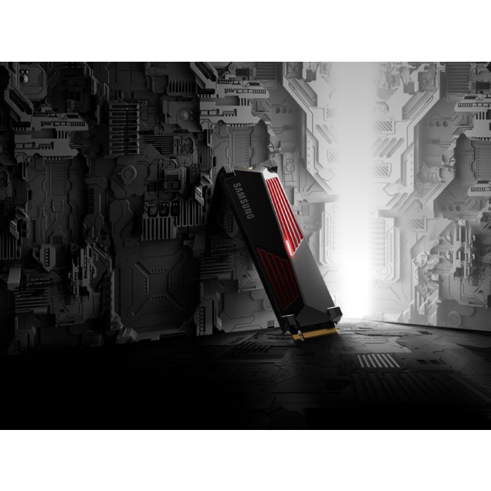 Samsung 990 PRO HeatSink SSD 1TB M.2 80mm PCI-e 4.0 x4 NVMe, V-NAND Samsung 990 PRO HeatSink SSD 1TB M.2 80mm PCI-e 4.0 x4 NVMe, V-NAND
