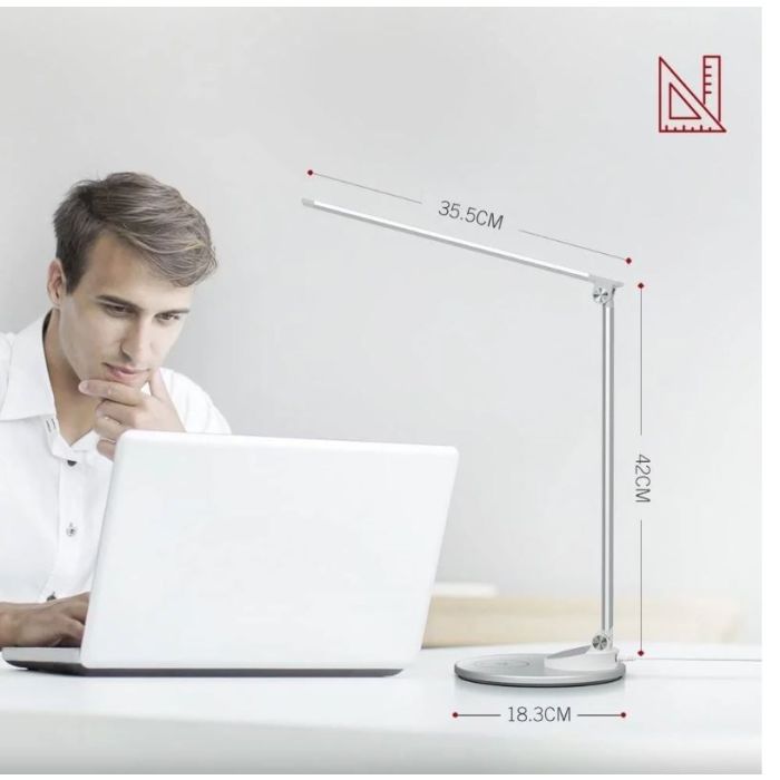 TaoTronics TT-DL069 namizna svetilka srebrna TaoTronics TT-DL069 namizna svetilka srebrna