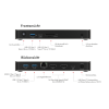 Icybox IB-DK2880-C41 priključna postaja USB4 Type-C z dvojnim video izhodom Icybox IB-DK2880-C41 priključna postaja USB4 Type-C z dvojnim video izhodom