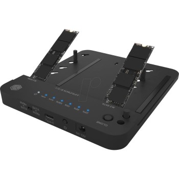 Icybox IB-2915MSCL-C31 clone& dock postaja za M.2 NVME & SATA 2 Icybox IB-2915MSCL-C31 clone& dock postaja za M.2 NVME & SATA 2
