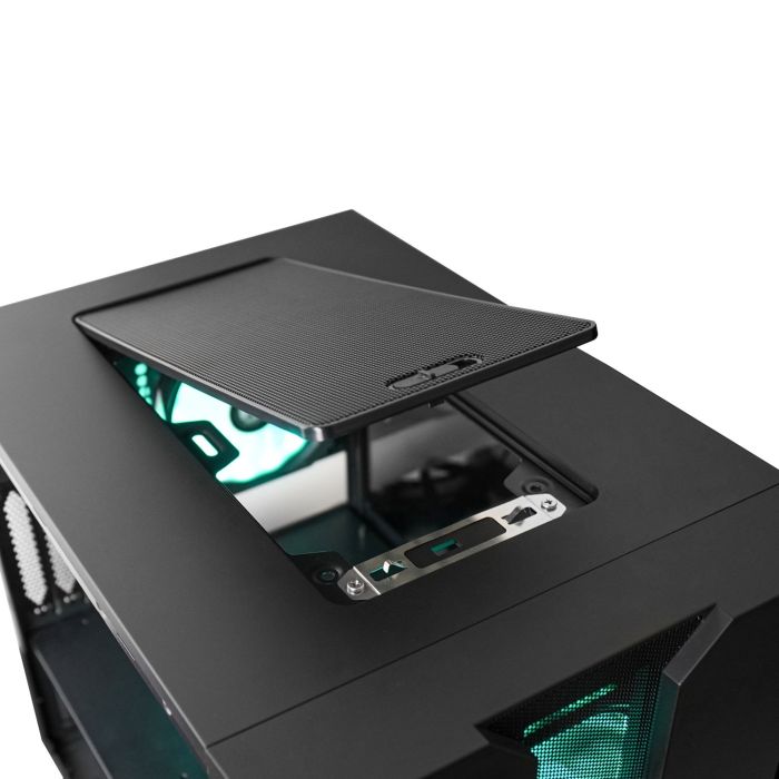 Chieftronic M2 USB3.1 Gen1 mATX RGB ohišje, črno Chieftronic M2 USB3.1 Gen1 mATX RGB ohišje, črno