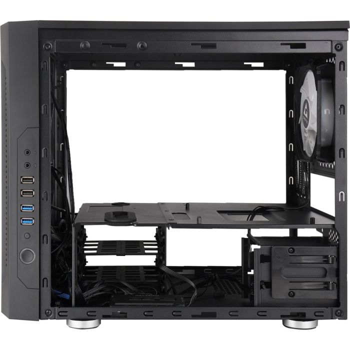Chieftronic M2 USB3.1 Gen1 mATX RGB ohišje, črno Chieftronic M2 USB3.1 Gen1 mATX RGB ohišje, črno