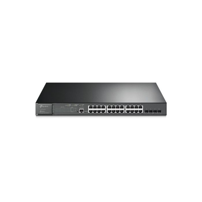 TP-LINK JetStream 28-Port Gigabit L2+ managed stikalo z 24-Port PoE+ TP-LINK JetStream 28-Port Gigabit L2+ managed stikalo z 24-Port PoE+