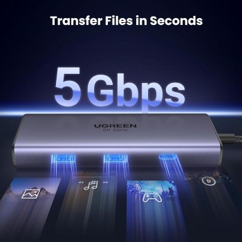 UGREEN 6v1 USB C Hub Dual HDMI 4K@60Hz, 100W PD UGREEN 6v1 USB C Hub Dual HDMI 4K@60Hz, 100W PD