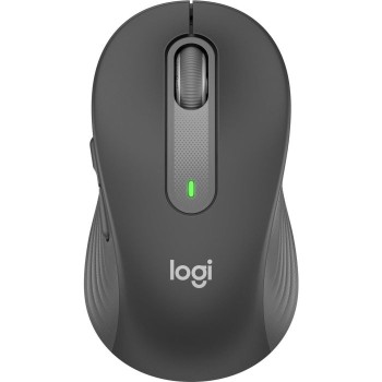 Logitech miška Signature M650, velikost L, Bluetooth, grafitna