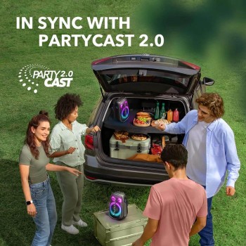 Anker Soundcore Rave Neo 2 zvočnik 80W, črn Anker Soundcore Rave Neo 2 zvočnik 80W, črn