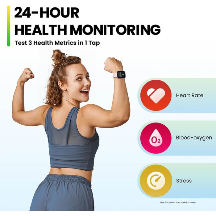 Amazfit Bip 5 pametna ura, črna Amazfit Bip 5 pametna ura, črna