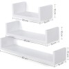 SONGMICS komplet 3 plavajočih polic 60 -45 -30cm SONGMICS komplet 3 plavajočih polic 60 -45 -30cm