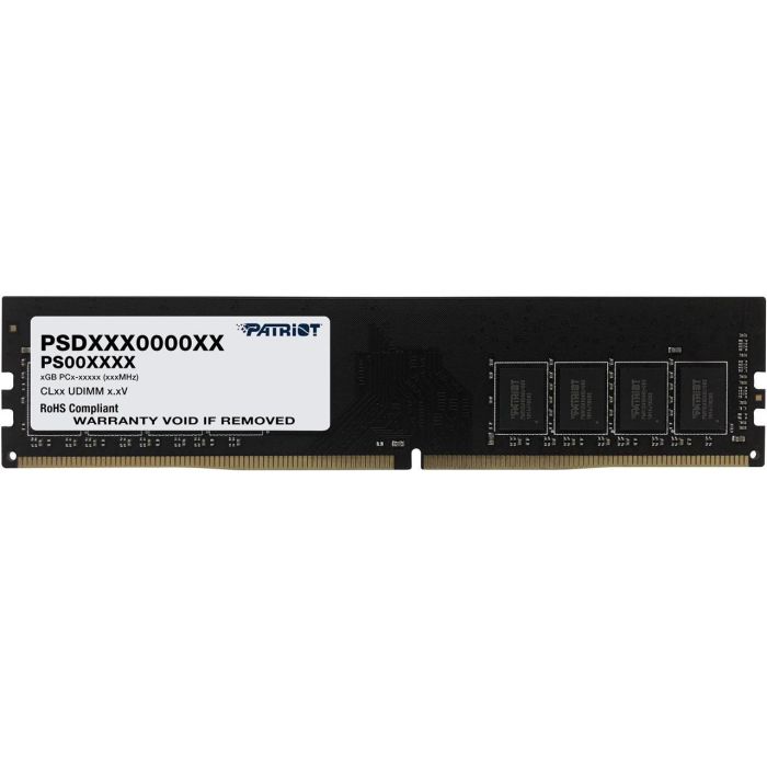 Patriot Signature Line 16GB DDR4-2666 DIMM PC4-21300 CL19, 1.2V Patriot Signature Line 16GB DDR4-2666 DIMM PC4-21300 CL19, 1.2V
