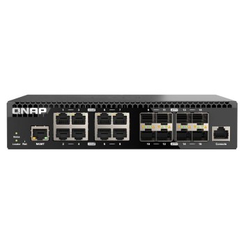 QNAP web managed stikalo 16 port 10Gb QNAP web managed stikalo 16 port 10Gb