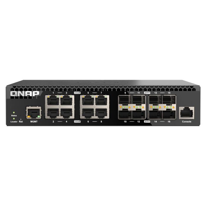 QNAP web managed stikalo 16 port 10Gb QNAP web managed stikalo 16 port 10Gb