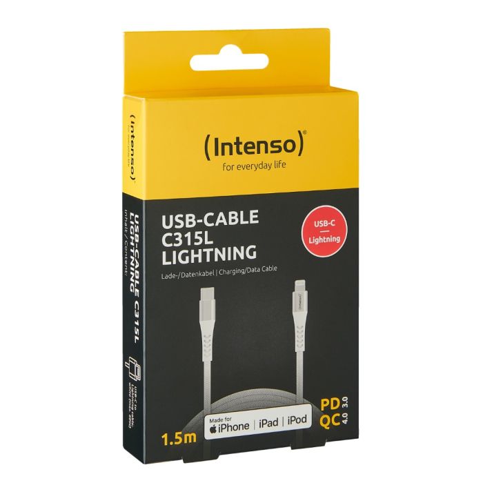 Intenso USB-C na Lightning kabel C315L, 1.5M Intenso USB-C na Lightning kabel C315L, 1.5M