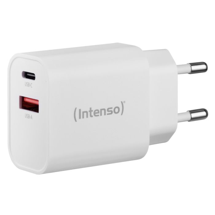 Intenso 30W napajalnik z USB-C in USB-A W30AC Intenso 30W napajalnik z USB-C in USB-A W30AC