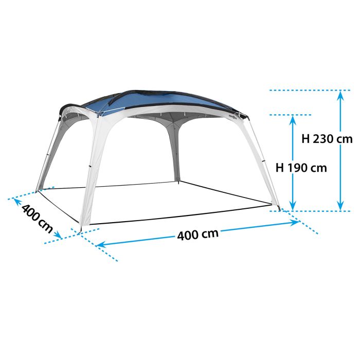 BRUNNER paviljon Medusa II 0102030N.C30 400x400 cm moder BRUNNER paviljon Medusa II 0102030N.C30 400x400 cm moder