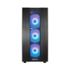 Chieftec GS-02B-OP HUNTER 2 A-RGB USB Type-C ATX ohišje, črno Chieftec GS-02B-OP HUNTER 2 A-RGB USB Type-C ATX ohišje, črno