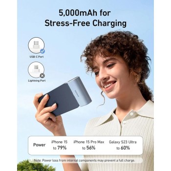 Anker Nano 5K powerbank, črn Anker Nano 5K powerbank, črn