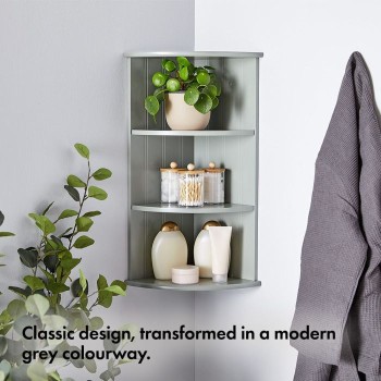 VonHaus siva kotna polica Shrewsbury VonHaus siva kotna polica Shrewsbury