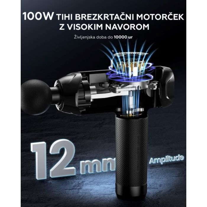 RENPHO masažna pištola Power C001SH-BK RENPHO masažna pištola Power C001SH-BK
