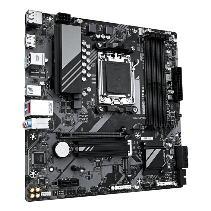 GIGABYTE B650M D3HP, DDR5, SATA3, USB3.2Gen1, DP, 2.5GbE, AM5 mATX GIGABYTE B650M D3HP, DDR5, SATA3, USB3.2Gen1, DP, 2.5GbE, AM5 mATX
