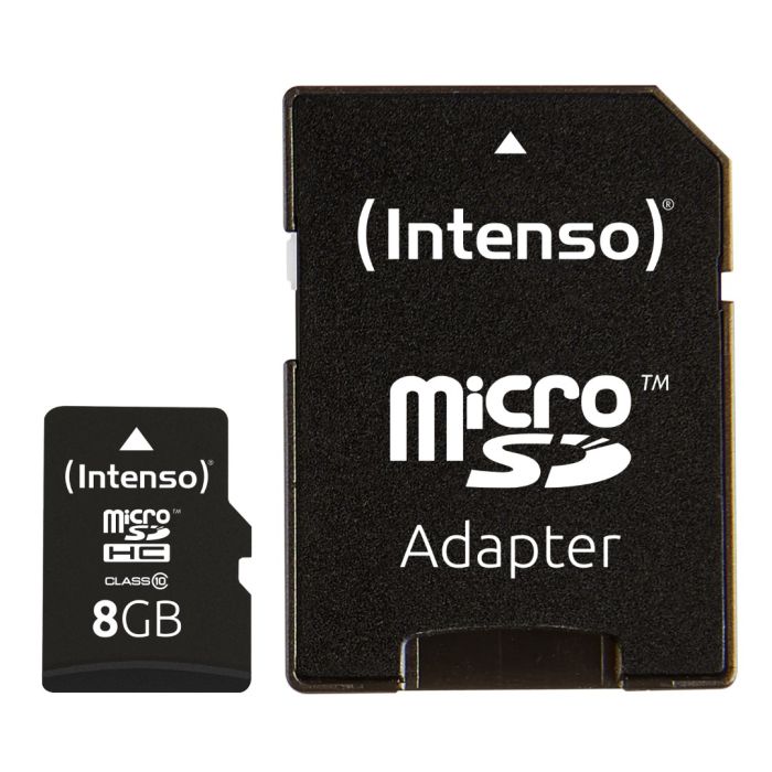 Intenso 8GB microSDHC Class 10 25MB/s spominska kartica Intenso 8GB microSDHC Class 10 25MB/s spominska kartica