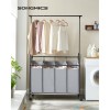 SONGMICS Košara za perilo s 4 predelki RLS44GS SONGMICS Košara za perilo s 4 predelki RLS44GS