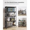 SONGMICS Regal 30 x 75 x 150 cm rjavo-črna,GLR030B21 SONGMICS Regal 30 x 75 x 150 cm rjavo-črna,GLR030B21