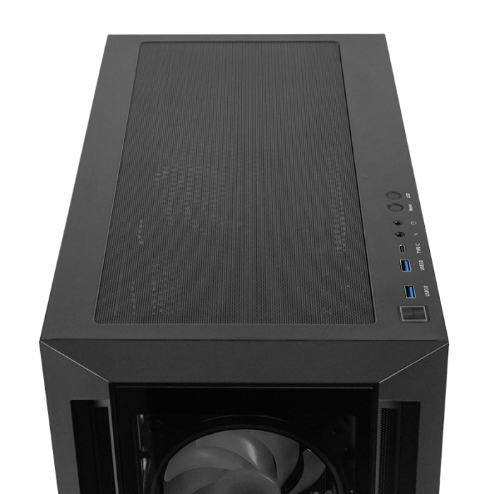 Chieftec APEX USB3.2 Gen2 ATX A-RGB ohišje, črno Chieftec APEX USB3.2 Gen2 ATX A-RGB ohišje, črno