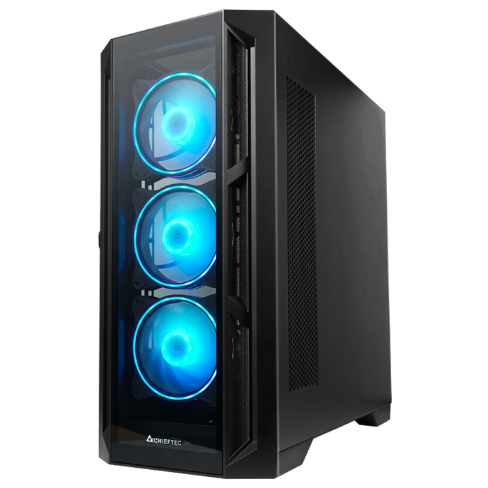 Chieftec APEX USB3.2 Gen2 ATX A-RGB ohišje, črno Chieftec APEX USB3.2 Gen2 ATX A-RGB ohišje, črno