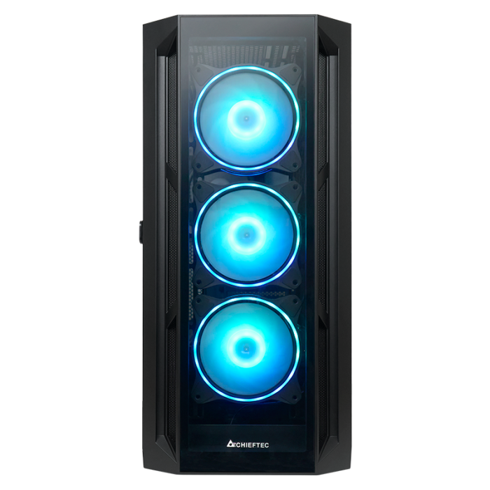 Chieftec APEX USB3.2 Gen2 ATX A-RGB ohišje, črno Chieftec APEX USB3.2 Gen2 ATX A-RGB ohišje, črno