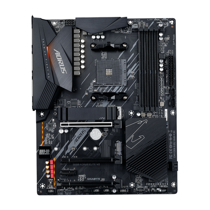 GIGABYTE B550 AORUS ELITE V2, DDR4, SATA3, USB3.2Gen2, DP, 2.5GbE, AM4 ATX GIGABYTE B550 AORUS ELITE V2, DDR4, SATA3, USB3.2Gen2, DP, 2.5GbE, AM4 ATX