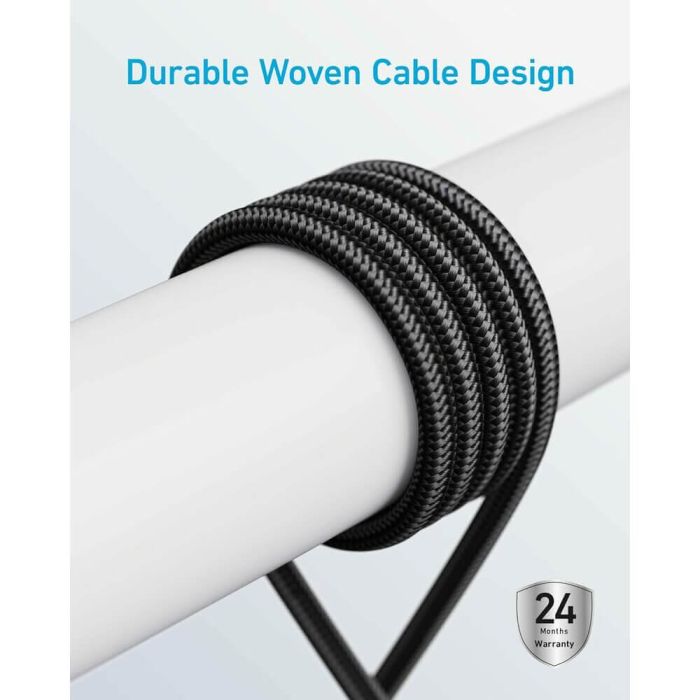 Anker 310 USB-C na USB-C kabel 240 W, 1,8m, črn Anker 310 USB-C na USB-C kabel 240 W, 1,8m, črn
