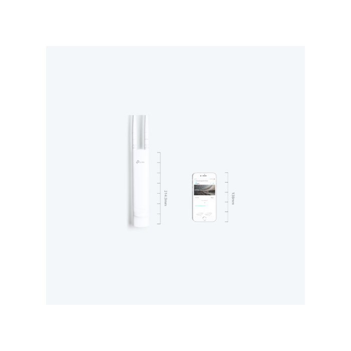 TP-LINK 300Mbps 2×2 MIMO Wireless N zunanja dostopna točka (IP65) TP-LINK 300Mbps 2×2 MIMO Wireless N zunanja dostopna točka (IP65)