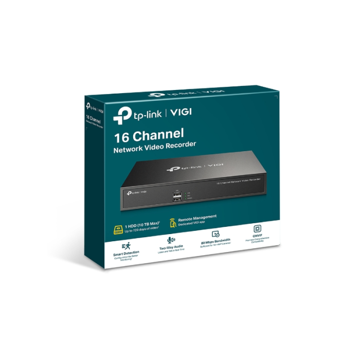 TP-LINK VIGI 16-kanalni mrežni video snemalnik 24/7 TP-LINK VIGI 16-kanalni mrežni video snemalnik 24/7