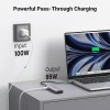 Ugreen 6v1 USB-C HUB 4K HDMI+čitalec kartic+2xUSB+PD 100W Ugreen 6v1 USB-C HUB 4K HDMI+čitalec kartic+2xUSB+PD 100W