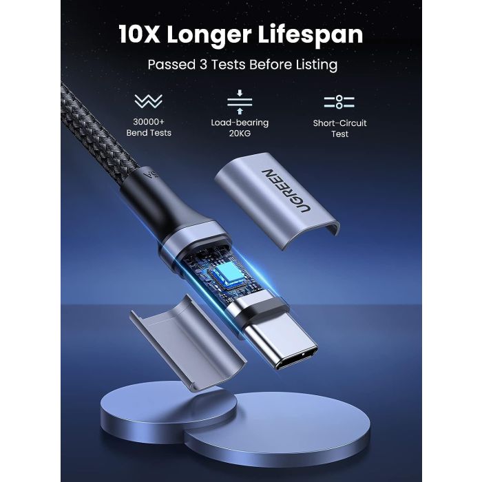 Ugreen 100W PD kabel USB-C 1m Ugreen 100W PD kabel USB-C 1m