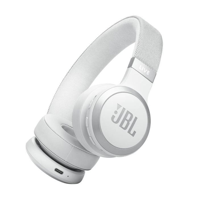 JBL Live 670NC Bluetooth naglavne brezžične slušalke, bela JBL Live 670NC Bluetooth naglavne brezžične slušalke, bela