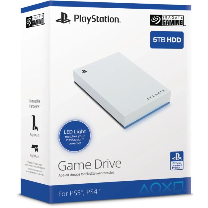 Seagate 5TB Game Drive for PS5 2,5 USB 3.2 zunanji HDD disk Seagate 5TB Game Drive for PS5 2,5 USB 3.2 zunanji HDD disk