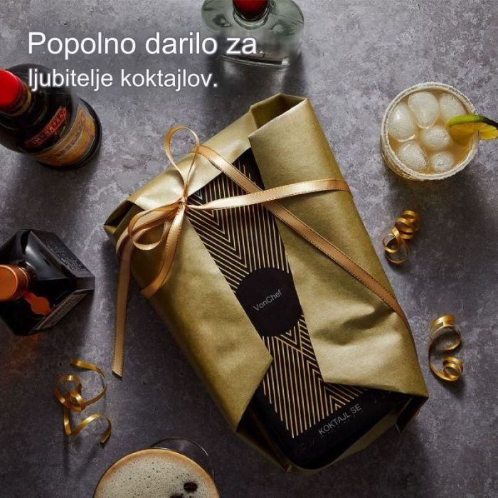 VonShef 6 delni zlati set za koktajle VonShef 6 delni zlati set za koktajle