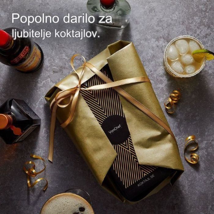 VonShef 6 delni bakreni set za koktajle VonShef 6 delni bakreni set za koktajle