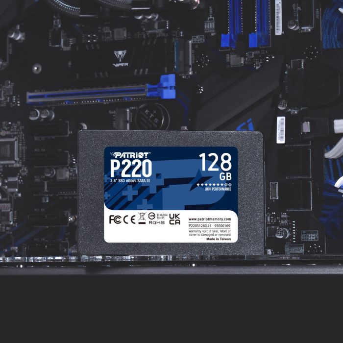 Patriot P220 128GB SSD SATA 3 2.5 Patriot P220 128GB SSD SATA 3 2.5