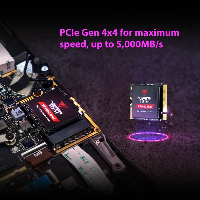 Patriot Viper VP4000 Mini 1TB M.2 2230 PCIe Gen4 x4 Patriot Viper VP4000 Mini 1TB M.2 2230 PCIe Gen4 x4