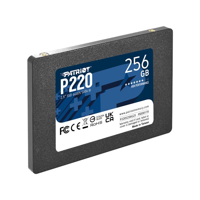 Patriot P220 256GB SSD SATA 3 2.5 Patriot P220 256GB SSD SATA 3 2.5