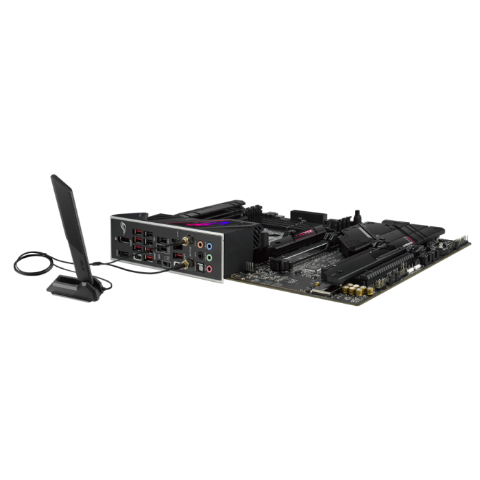 ASUS ROG STRIX B650E-E GAMING WIFI, DDR5, SATA3, USB3.2Gen2x2, DP, 2.5GbE, Wi-Fi 6E, AM5 ATX ASUS ROG STRIX B650E-E GAMING WIFI, DDR5, SATA3, USB3.2Gen2x2, DP, 2.5GbE, Wi-Fi 6E, AM5 ATX