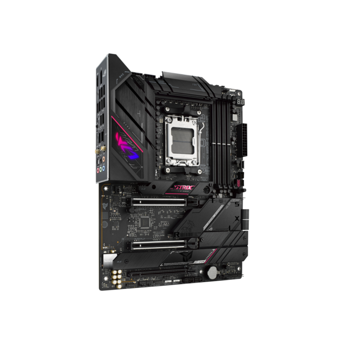 ASUS ROG STRIX B650E-E GAMING WIFI, DDR5, SATA3, USB3.2Gen2x2, DP, 2.5GbE, Wi-Fi 6E, AM5 ATX ASUS ROG STRIX B650E-E GAMING WIFI, DDR5, SATA3, USB3.2Gen2x2, DP, 2.5GbE, Wi-Fi 6E, AM5 ATX