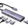 Ugreen 5-v-1 USB-C Hub (100 W PD, 4K@30Hz HDMI) Ugreen 5-v-1 USB-C Hub (100 W PD, 4K@30Hz HDMI)